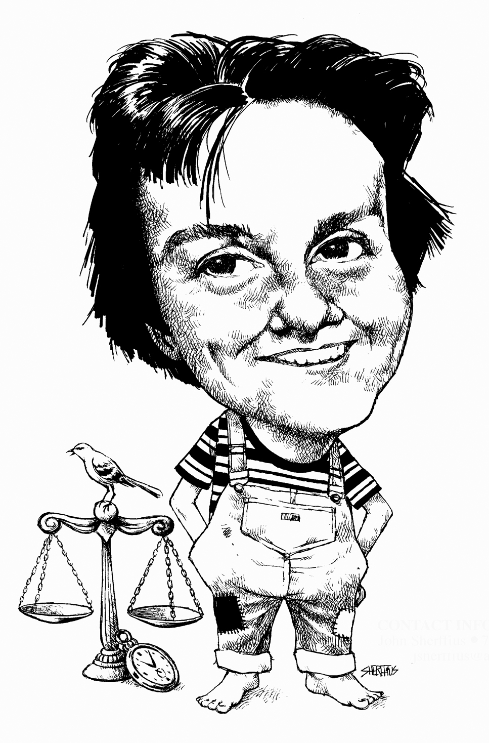 harper lee father