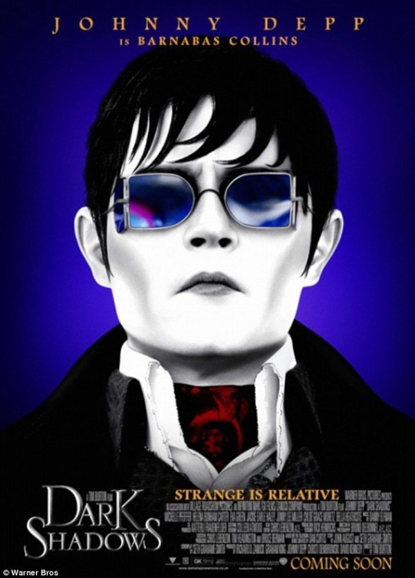 Dark Shadows movie poster