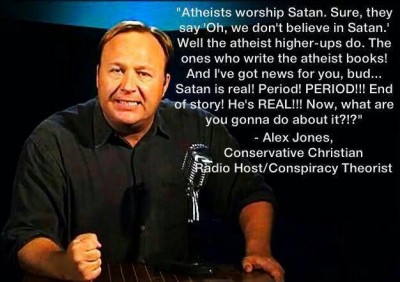 ALEX JONES SATAN IS REAL