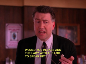 David Lynch Log Lady