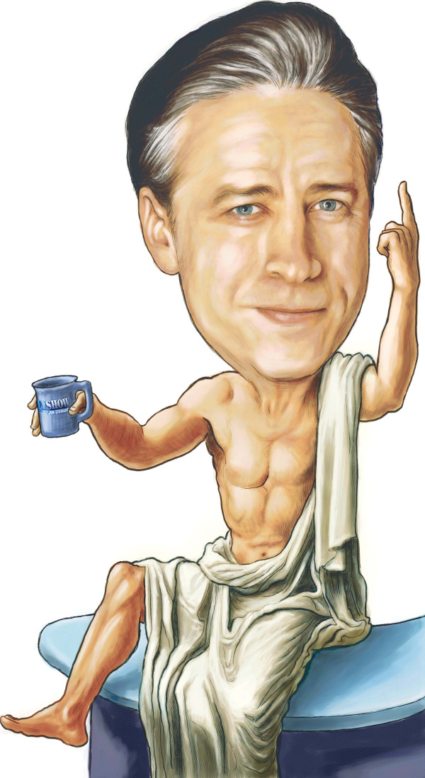 Jon Stewart illustration