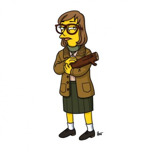 Log Lady Simpsons