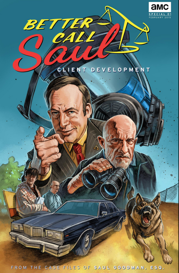 Better Call Saul Comic Book copy