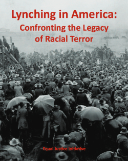 Lynching In America copy