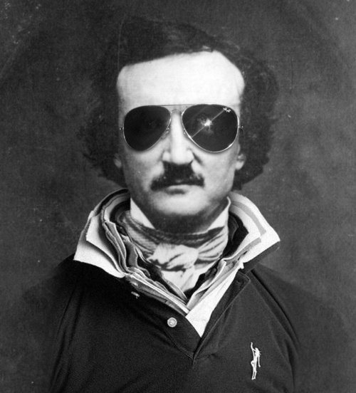 Edgar Alan Poe W_ Shades