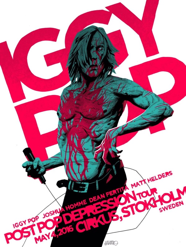 Iggy Pop Poster