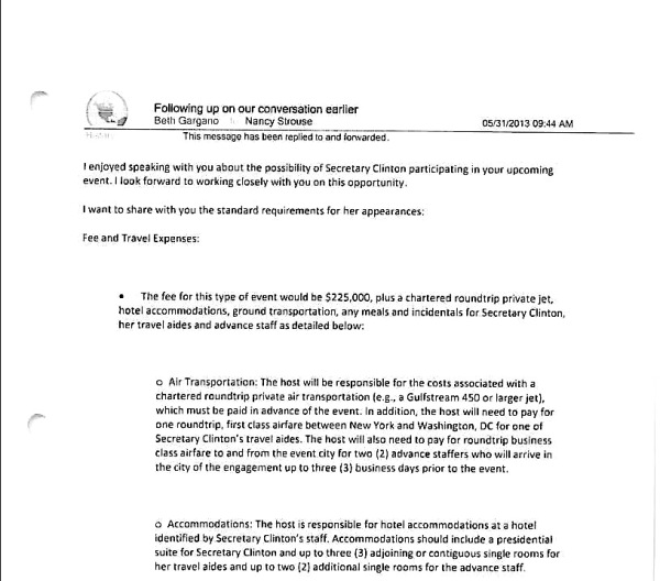 Clinton Speech Rider