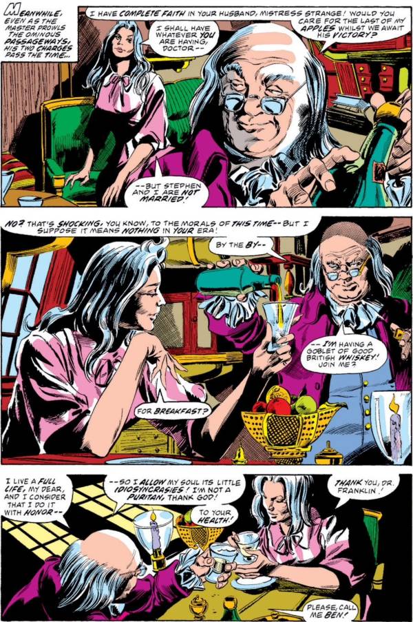 Ben Franklin Dr. Strange