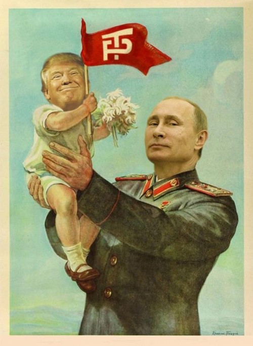Trump Baby-putin-image