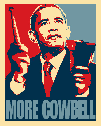 Obama Cowbell